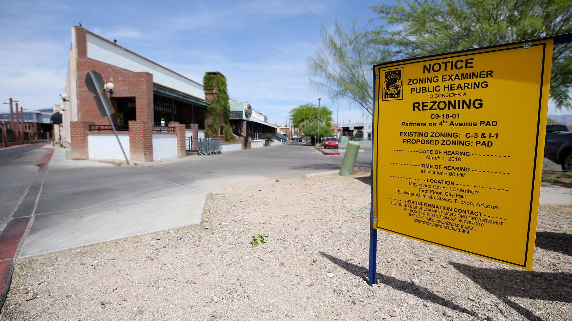 Tucson City Council approves zoning for new Fourth Avenue apartment project